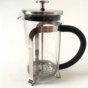 French Press Coffee Espresso Tea Maker 32 oz Glass Stainless Steel